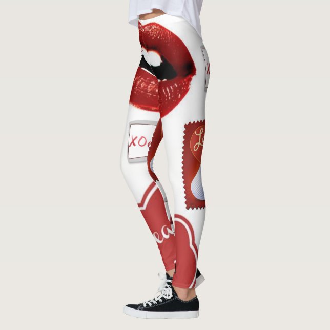Valentine's Day Leggings (Left)