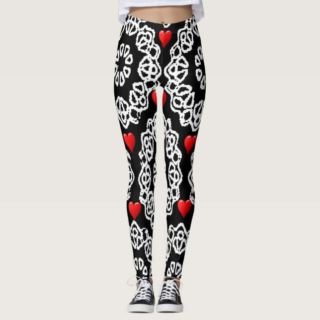 Valentine's Day Leggings Long (Front)