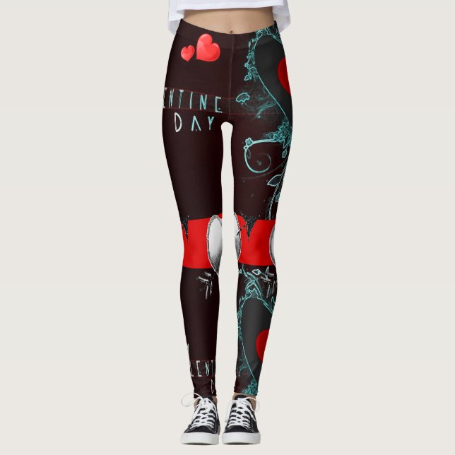 Valentine's Day Leggings Long (Front)