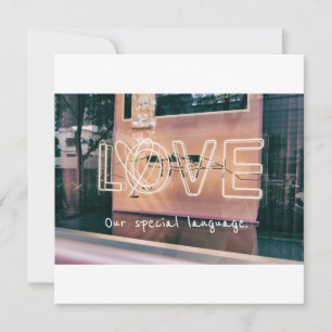 Valentine's day love card