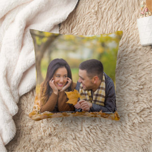 Valentine's Day, love gift, romantic decor, couple Throw Pillow