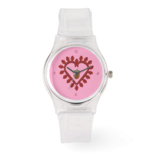 Valentines Day Love Heart Acorn Watch