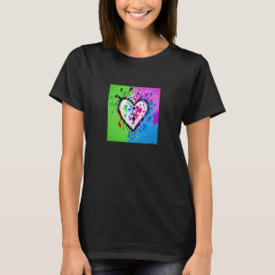 Valentine's Day Love Heart Girlfriend Fiancée Wife T-Shirt