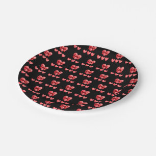 Valentine's Day Love & Hearts Collection ❤️ Paper Plate