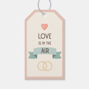 Valentines day - Love is in the air Gift Tags