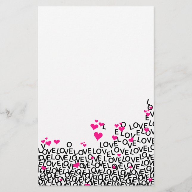 Valentine's Day Love papeterie (Devant)