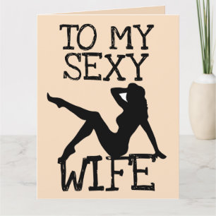 VALENTINE'S DAY LOVE YOU GREETING CARD FOR WIFE