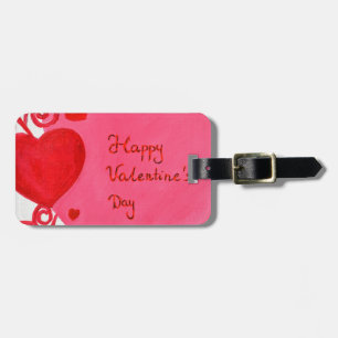 Valentine's Day Luggage Tag