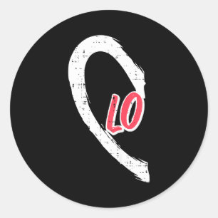 Valentines Day Matching Love Lo Heart Cute Couple Classic Round Sticker