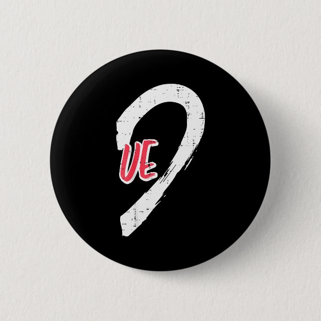 Valentines Day Matching Love Ve Heart Cute Couple  2 Inch Round Button (Front)