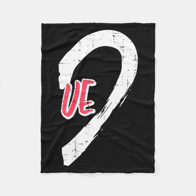 Valentines Day Matching Love Ve Heart Cute Couple  Fleece Blanket (Front)