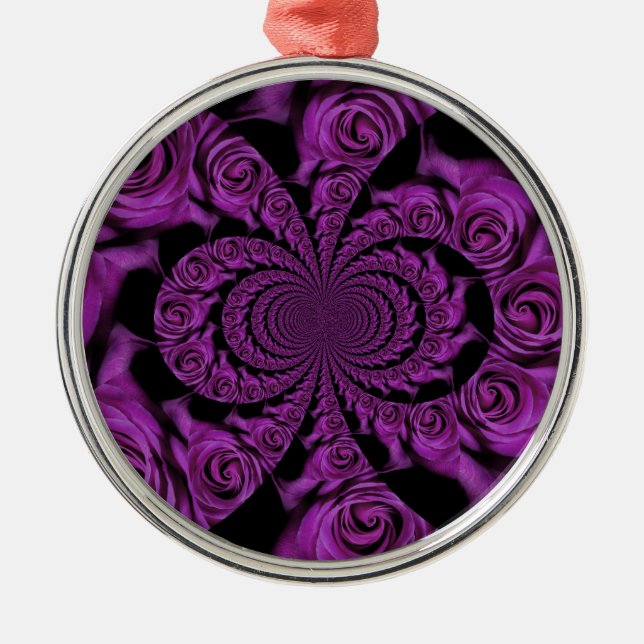 Valentines day metal ornament (Front)