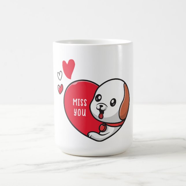 Valentine's Day, Miss you Coffee Mug (Center)