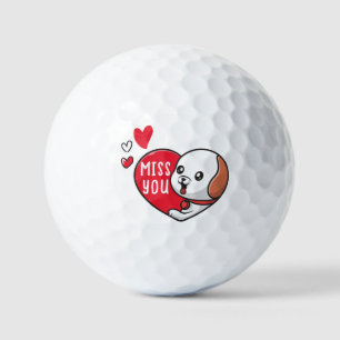 Valentine's Day, Miss you Golf Balls