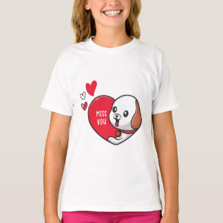 Valentine's Day, Miss you T-Shirt