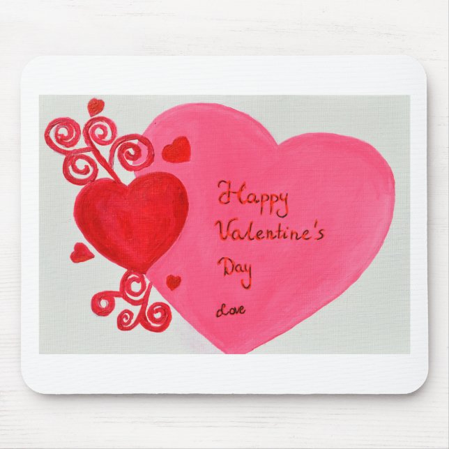Valentine's Day Mouse Pad (Front)