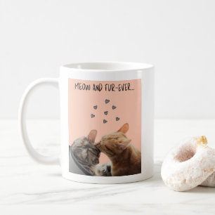 Valentine's Day Mug, Meow and Fur-Ever Coffee Mug