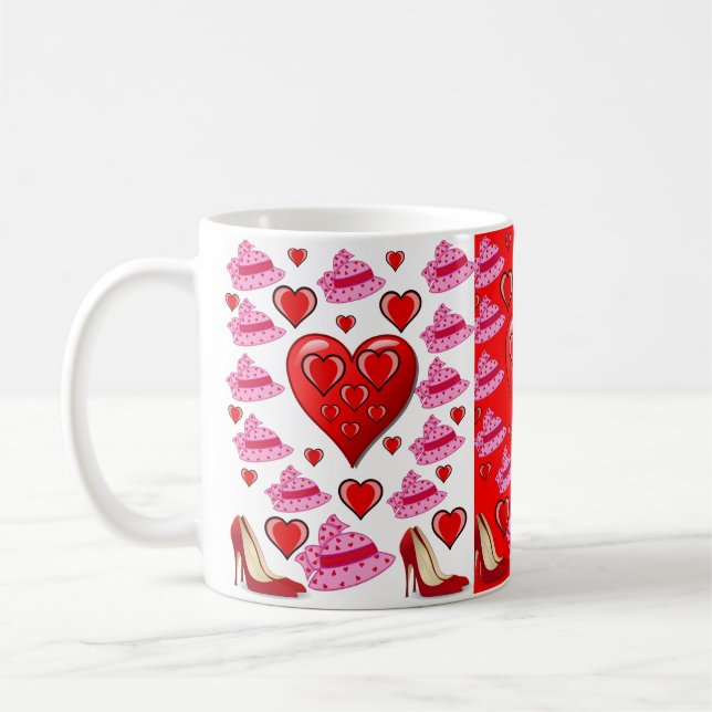 Valentine's Day Mugs (Left)