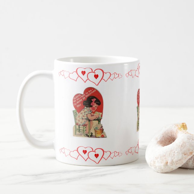 Valentine's Day Mugs (With Donut)