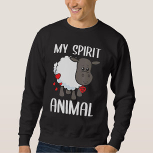 Valentines Day My Spirit Animal Sheep I Love You H Sweatshirt