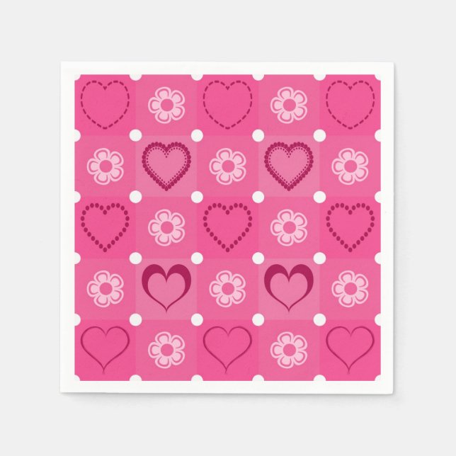 Valentine's Day Napkin (Front)