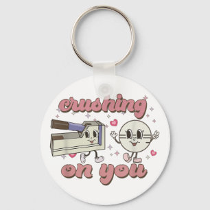 Valentines Day Nurse Crushing On You Peds Picu Rn Keychain
