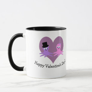 Valentine's Day Octopi Mug