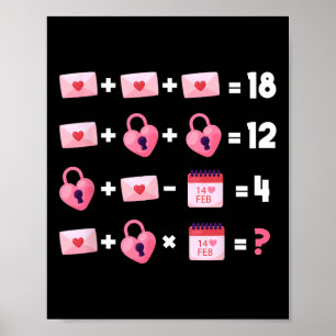Valentines Day Order Of Operations Valentines Math Poster