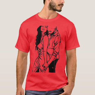 Valentine's Day Paint Party Couple Single Fun Date T-Shirt