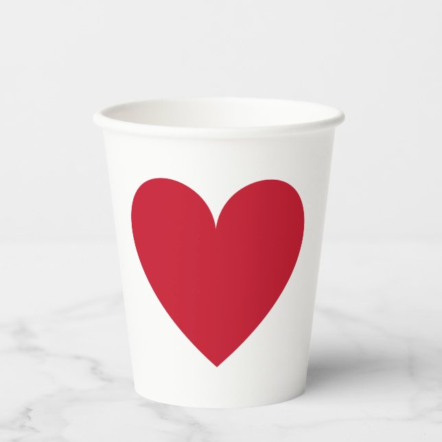 Valentine's Day Paper Cups (Front)