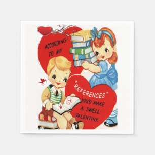 Valentine's Day Paper Napkins