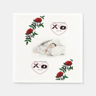 Valentine's Day Paper Napkins