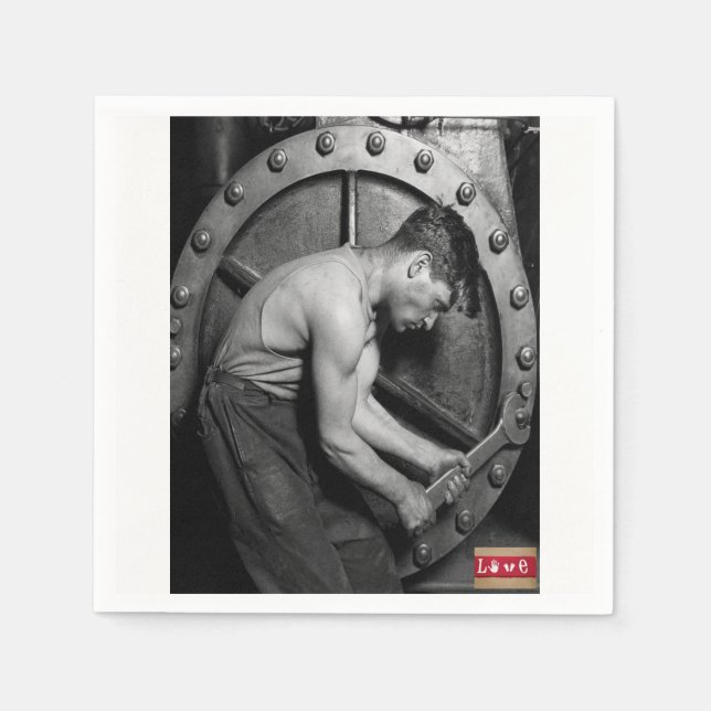 Valentine's Day Paper Napkins (Front)