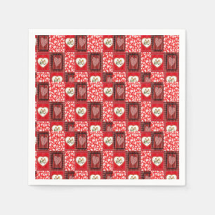 Valentine's Day Paper Napkins