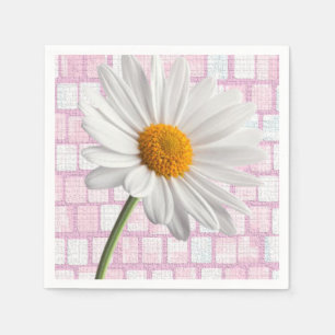Valentine's Day Paper Napkins, Daisy Napkin