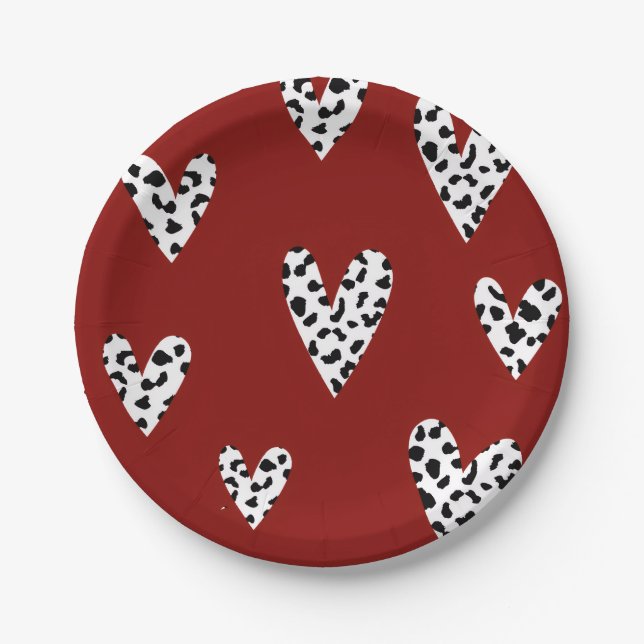 Valentines Day Paper Plate (Front)