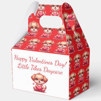 Valentine's Day Party Classroom Set Custom Text Favor Box