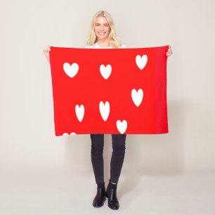 Valentine's day party fleece blanket