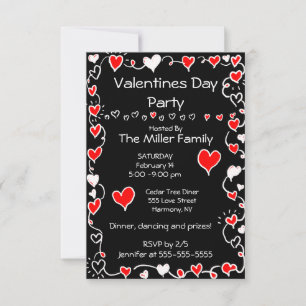 Valentines Day Party Invitation