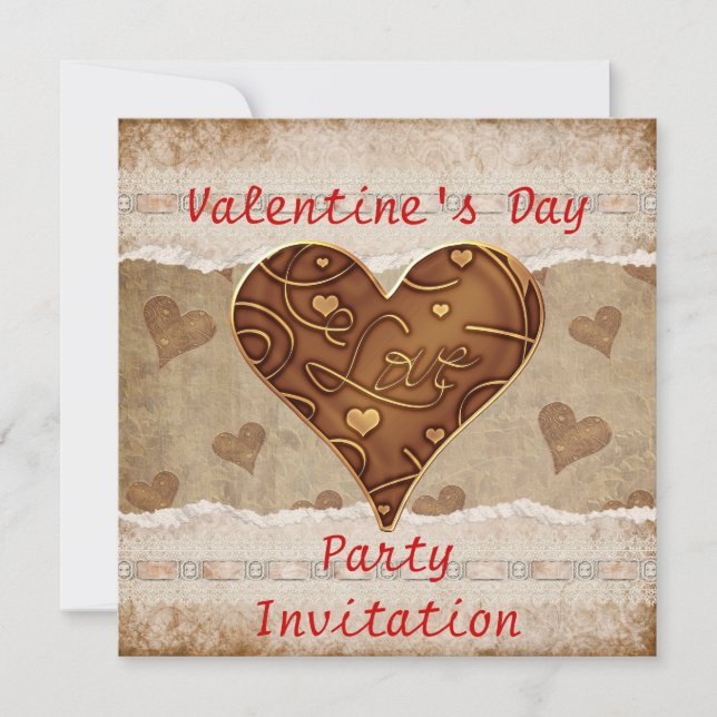 Valentine's Day Party Invitation (Front)