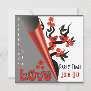 Valentine's Day Party Invitations