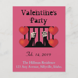 Valentine's Day Party Prisoner Flyer
