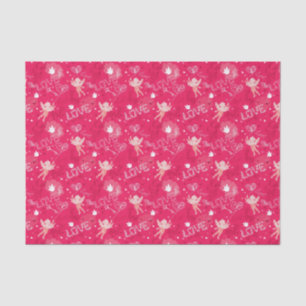 Valentine's Day  Pattern With Cupid Tissue Paper