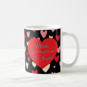 Valentine's Day Personal Love message Gift Coffee Mug