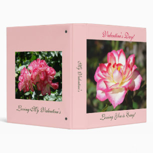 Valentine's Day! Photo Memories Album binder Rose