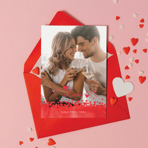 Valentine's Day Photo Personalized Holiday Card