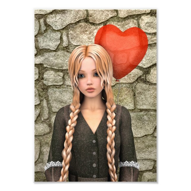 Valentines Day Photo Print (Front)