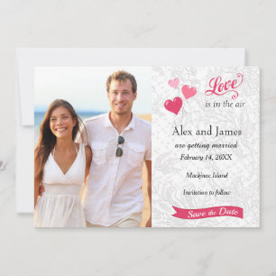 Valentines Day Photo Save the Date