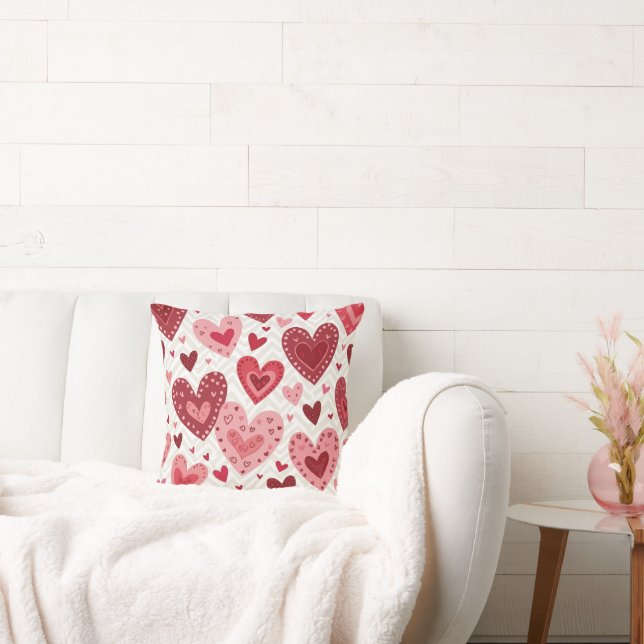 Valentine's Day pillow cushion (Couch)