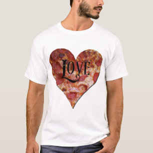 Valentine's Day Pizza Love T-Shirt